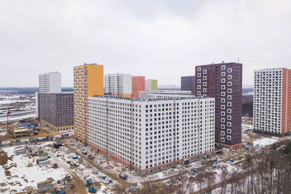 Ход строительства ЖК «Саларьево парк» за Апрель 2019 г., фото №5