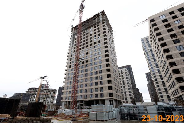 Ход строительства ЖК «Холланд парк» за Октябрь 2023 г., фото №5