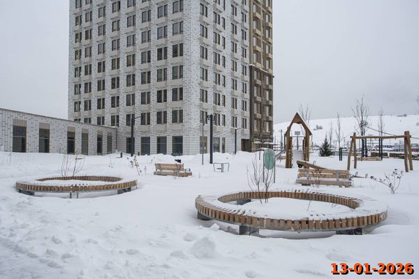 Ход строительства ЖК «Саларьево парк» за Январь 2026 г., фото №5