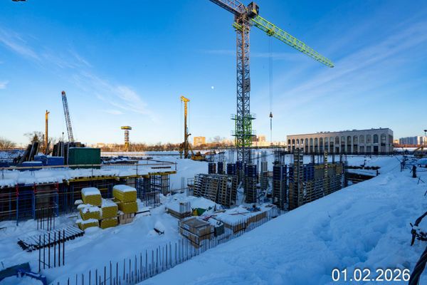 Ход строительства ЖК «Адмирал» за Февраль 2026 г., фото №4