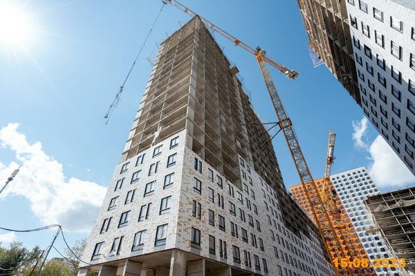 Ход строительства ЖК «Кольская 8» за Август 2023 г., фото №2