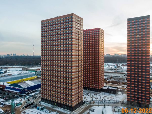 Ход строительства ЖК «Сигнальный 16» за Декабрь 2022 г., фото №3