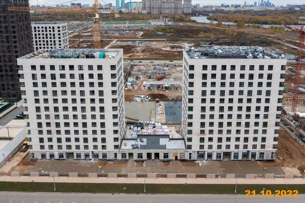 Ход строительства ЖК «Холланд парк» за Октябрь 2022 г., фото №2