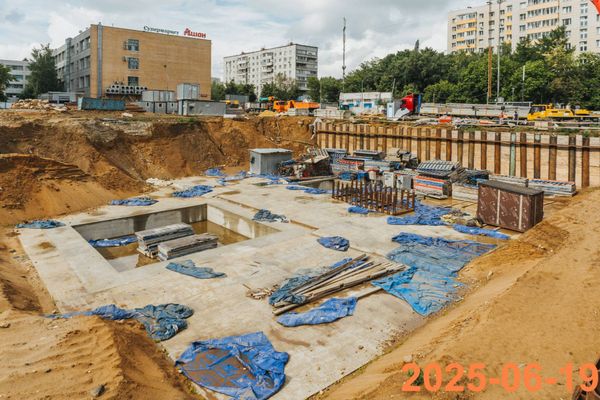 Ход строительства ЖК «Кронштадтский 9» за Июнь 2025 г., фото №3