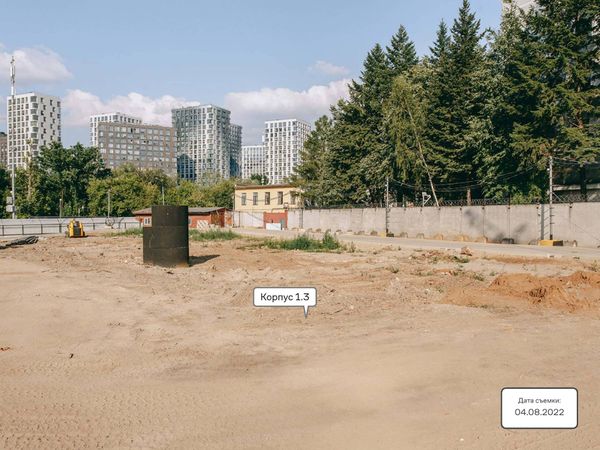 Ход строительства ЖК «Верейская 41» за Август 2022 г., фото №3