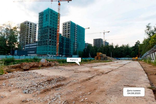 Ход строительства ЖК «Ольховый Квартал» за Август 2025 г., фото №4