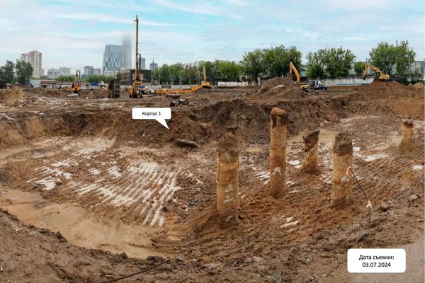 Ход строительства ЖК «НОВА» за Июль 2024 г., фото №4
