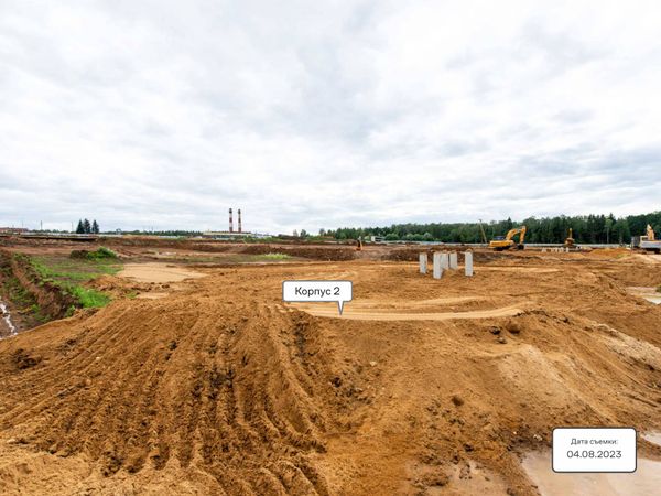 Ход строительства ЖК «Квартал Марьино» за Август 2023 г., фото №3