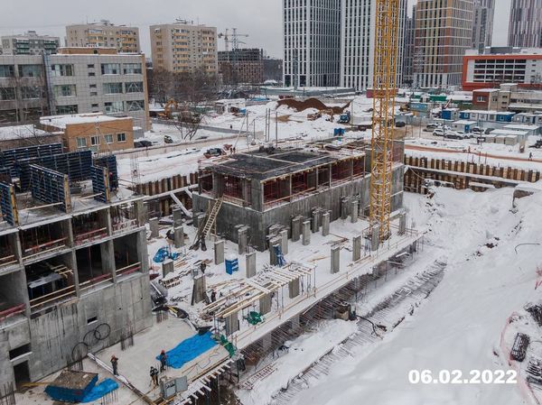 Ход строительства ЖК «Кронштадтский 9» за Февраль 2022 г., фото №3
