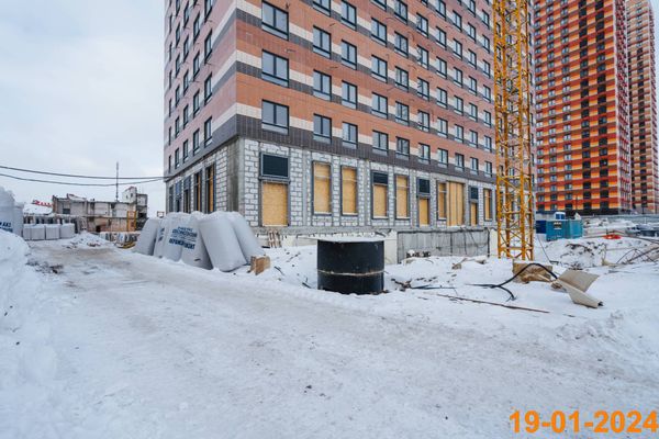 Ход строительства ЖК «Сигнальный 16» за Январь 2024 г., фото №3