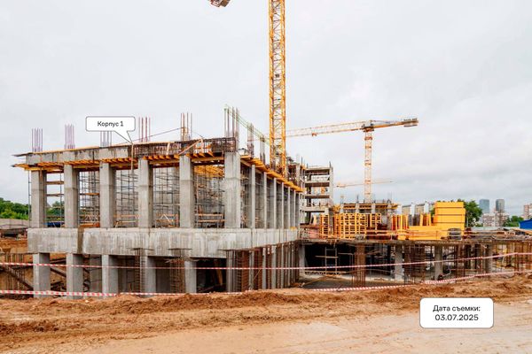 Ход строительства ЖК «НОВА» за Июль 2025 г., фото №4