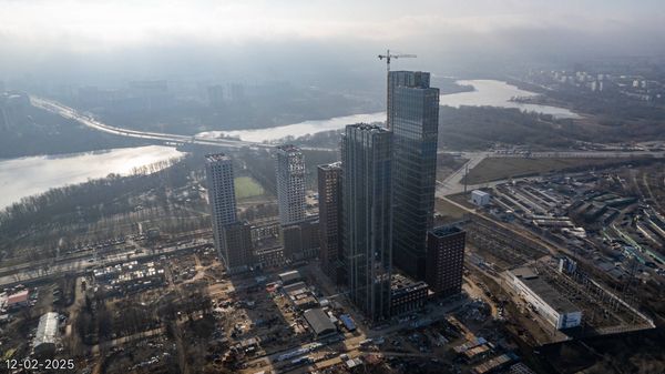 Ход строительства ЖК «Вейв» за Февраль 2025 г., фото №4