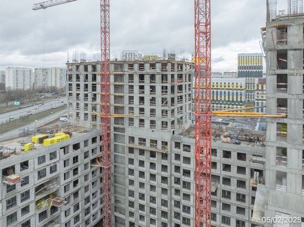 Ход строительства ЖК «Варшавские ворота» за Февраль 2025 г., фото №5