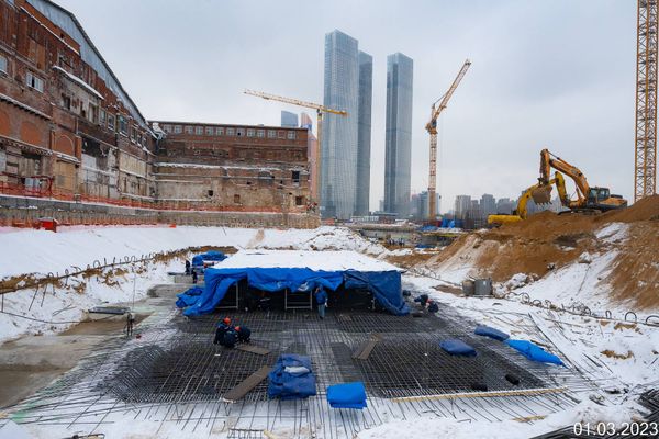 Ход строительства ЖК «Бадаевский» за Март 2023 г., фото №2