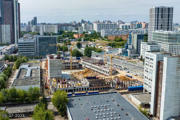 Ход строительства ЖК «Обручева 30» за Июль 2024 г., фото №5