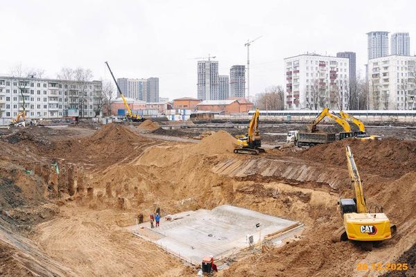 Ход строительства ЖК «Пэйв» за Декабрь 2025 г., фото №2