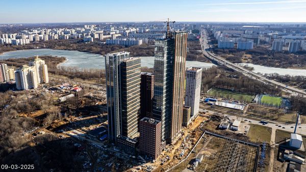 Ход строительства ЖК «Вейв» за Март 2025 г., фото №5