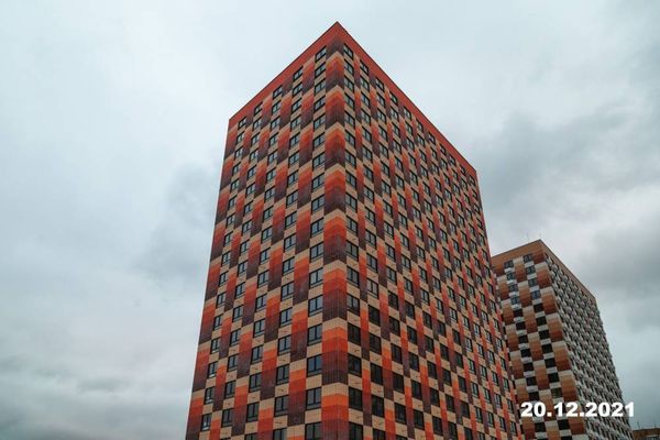 Ход строительства ЖК «Большая Академическая 85» за Декабрь 2021 г., фото №5