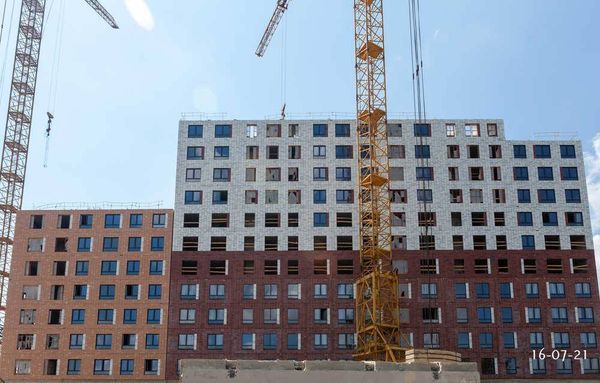 Ход строительства ЖК «Кольская 8» за Июль 2021 г., фото №2
