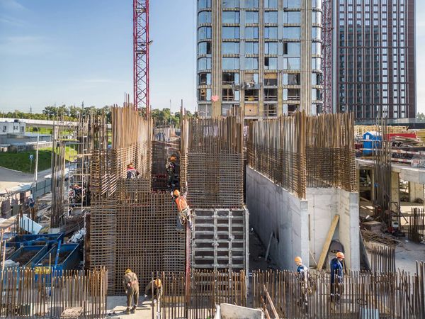 Ход строительства ЖК «Сити Бэй» за Август 2023 г., фото №3