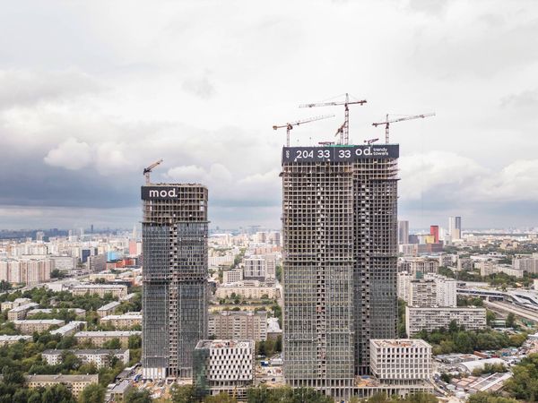 Ход строительства ЖК «Мод» за Август 2023 г., фото №3