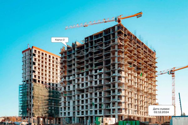 Ход строительства ЖК «Квартал Марьино» за Декабрь 2024 г., фото №3
