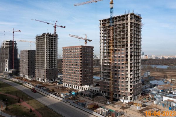 Ход строительства ЖК «Холланд парк» за Апрель 2023 г., фото №5