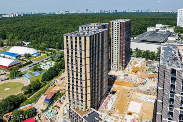 Ход строительства ЖК «Парксайд» за Июль 2024 г., фото №2