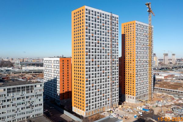 Ход строительства ЖК «Амурский парк» за Март 2022 г., фото №5
