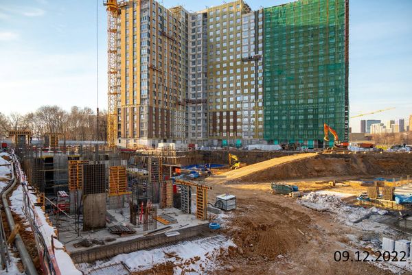 Ход строительства ЖК «Михалковский» за Декабрь 2022 г., фото №3