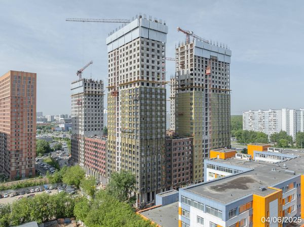 Ход строительства ЖК «Варшавские ворота» за Июнь 2025 г., фото №4