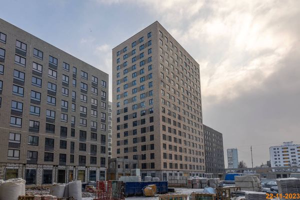 Ход строительства ЖК «Никольские луга» за Ноябрь 2023 г., фото №4