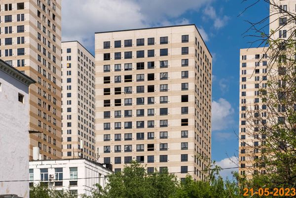 Ход строительства ЖК «Кронштадтский 9» за Май 2023 г., фото №3