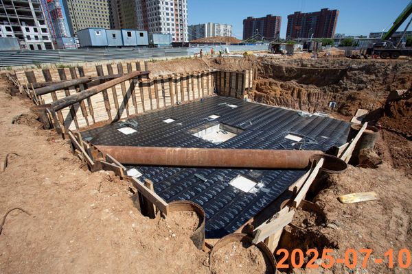 Ход строительства ЖК «Кавказский бульвар 51» за Июль 2025 г., фото №4