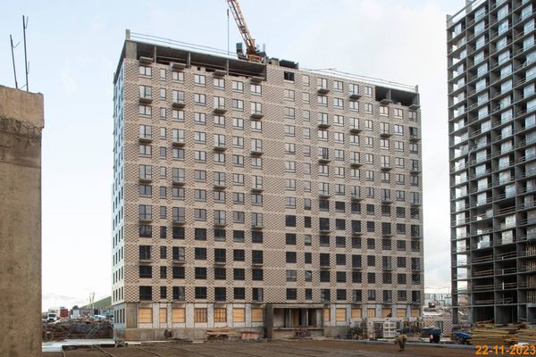 Ход строительства ЖК «Саларьево парк» за Ноябрь 2023 г., фото №3