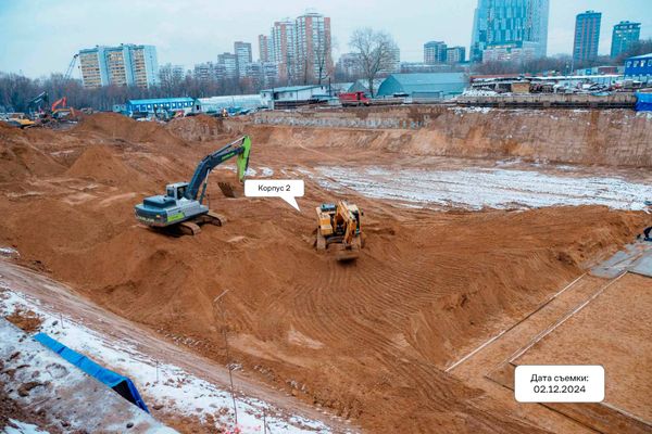 Ход строительства ЖК «НОВА» за Декабрь 2024 г., фото №4