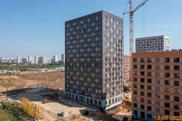 Ход строительства ЖК «Никольские луга» за Август 2022 г., фото №4