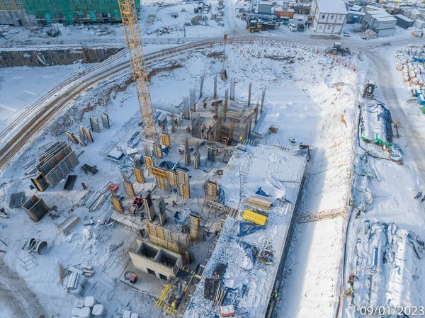 Ход строительства ЖК «Михалковский» за Январь 2023 г., фото №2