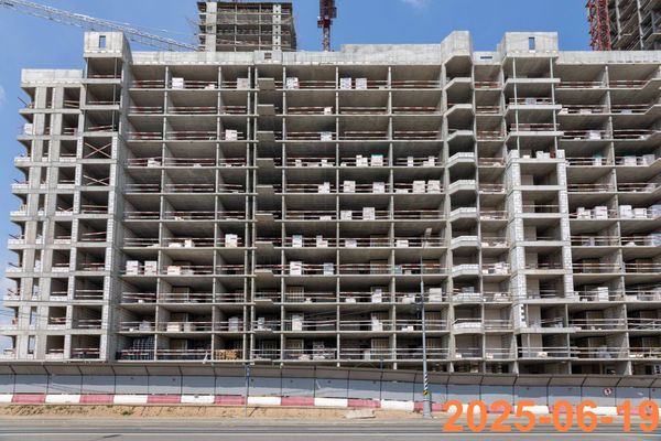 Ход строительства ЖК «Москворечье» за Июнь 2025 г., фото №5