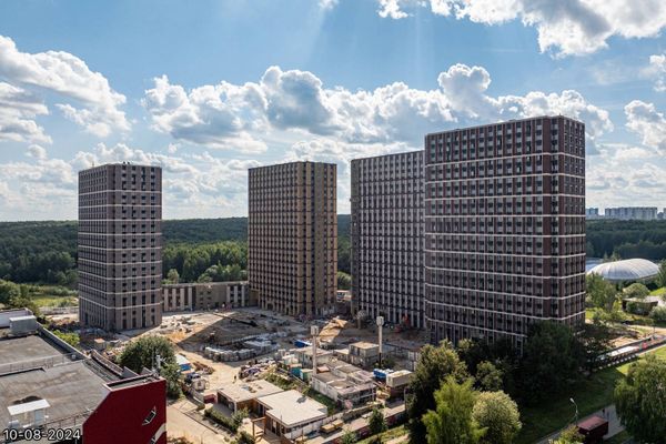 Ход строительства ЖК «Парксайд» за Август 2024 г., фото №4