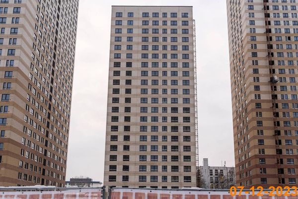 Ход строительства ЖК «Кронштадтский 9» за Декабрь 2023 г., фото №2