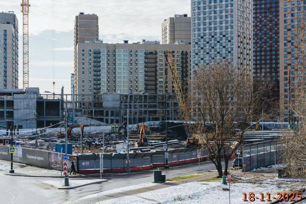 Ход строительства ЖК «Алтуфьевское 53» за Ноябрь 2025 г., фото №4