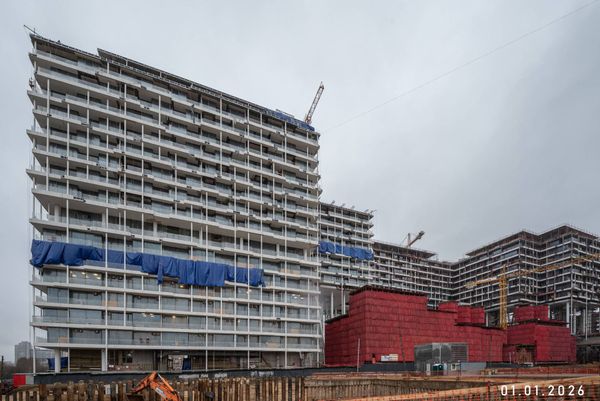 Ход строительства ЖК «Бадаевский» за Январь 2026 г., фото №4