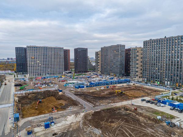 Ход строительства ЖК «Ривер Парк Коломенское» за Октябрь 2023 г., фото №4