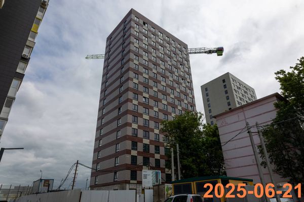 Ход строительства ЖК «Юнино» за Июнь 2025 г., фото №2