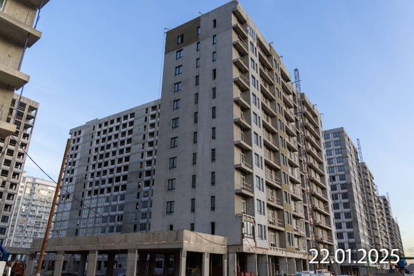 Ход строительства ЖК «Деснаречье» за Январь 2025 г., фото №3