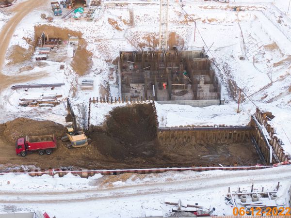 Ход строительства ЖК «Кольская 8» за Декабрь 2022 г., фото №5