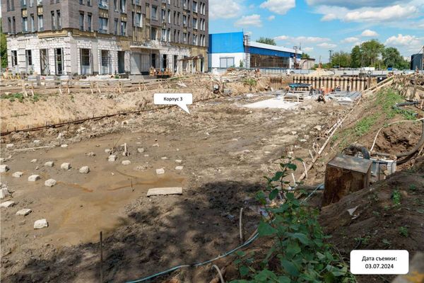 Ход строительства ЖК «Квартал на воде» за Июль 2024 г., фото №5