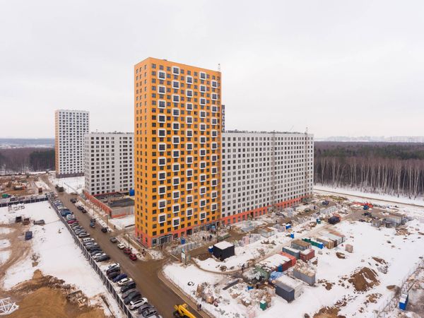 Ход строительства ЖК «Саларьево парк» за Март 2019 г., фото №4