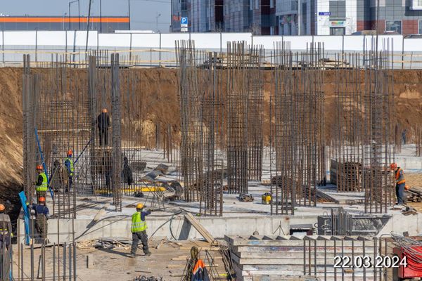 Ход строительства ЖК «Деснаречье» за Март 2024 г., фото №2